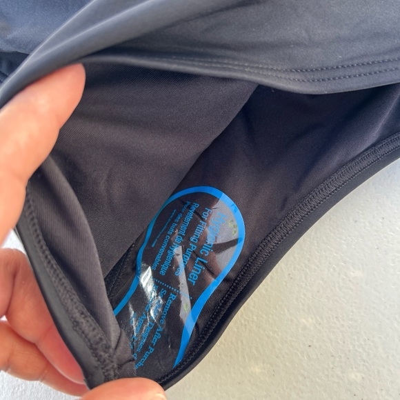 DKNY Black Gathered One-Piece Swimsuit - Picture 10 of 11